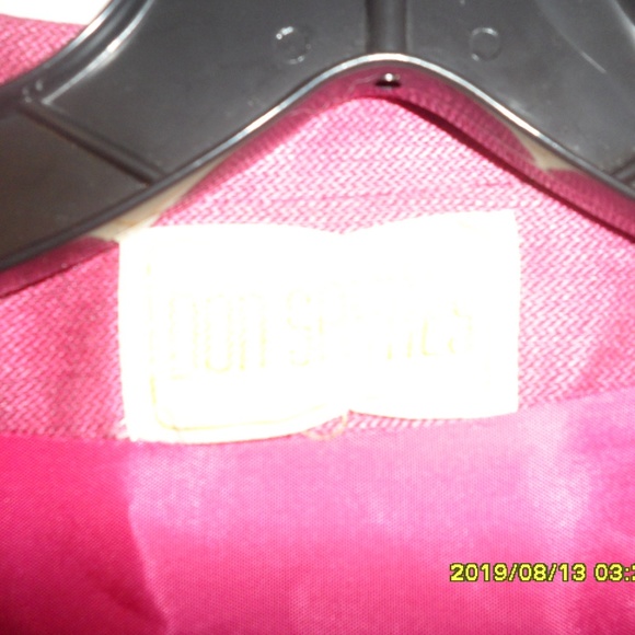 DON SAYRES Pink Button up Jacket - Picture 2 of 2
